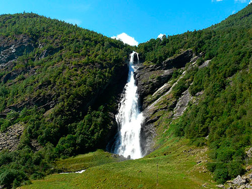 водопад Веттисфоссен фото 1