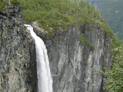 водопад Веттисфоссен фото 2